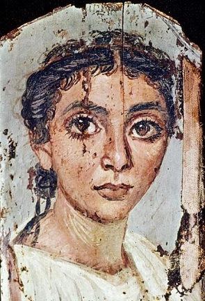 A Woman, er Rubayat, AD 130-170 (Copenhagen, Nationalmuseet, 3892)